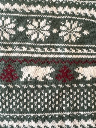 Jersey Navideño Niña 11-12 Años