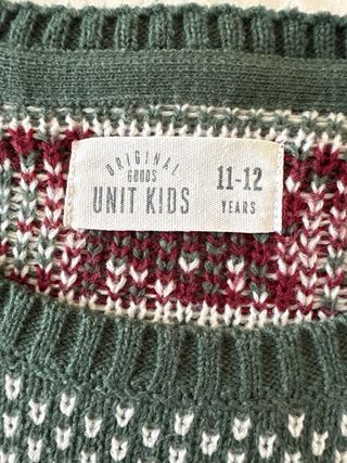 Jersey Navideño Niña 11-12 Años