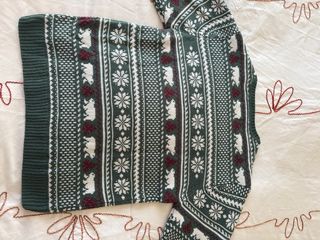 Jersey Navideño Niña 11-12 Años