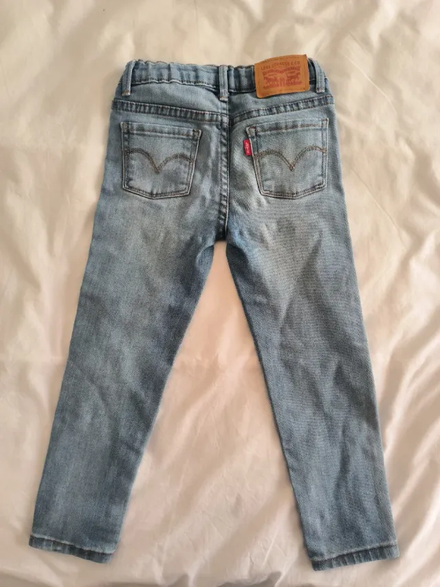 Pantalón Vaquero Levi's Niña Azul Claro