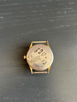 Junghans Reloj Vintage Dorado