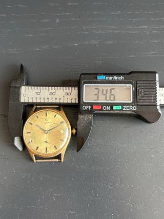 Junghans Reloj Vintage Dorado