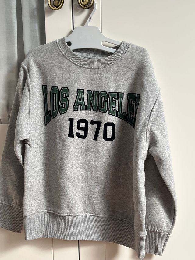 Sudadera Gris Los Angeles 1970