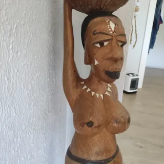 Figura madera artesanal hombre