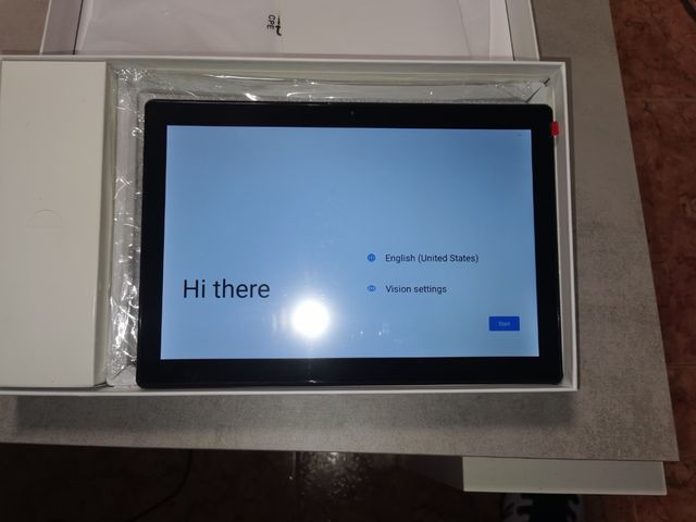 Tablet PC Rushar Blanca Nueva