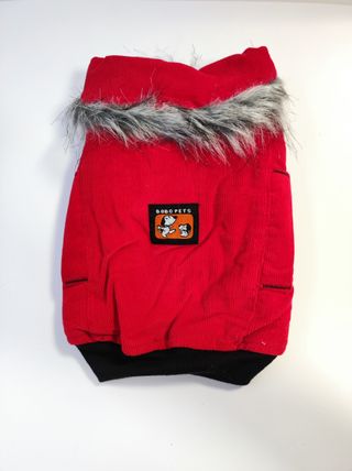 Cappottino per cane rosso taglia M