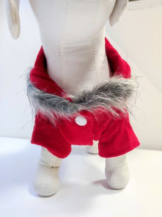 Cappottino per cane rosso taglia M