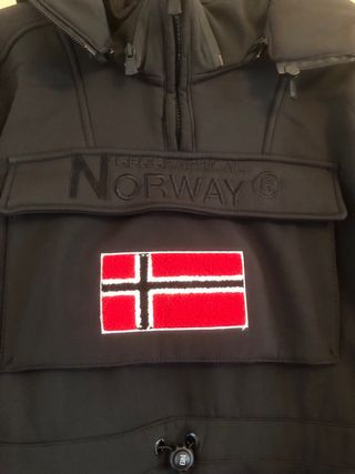 Chaqueta Geographical Norway Negra Mujer