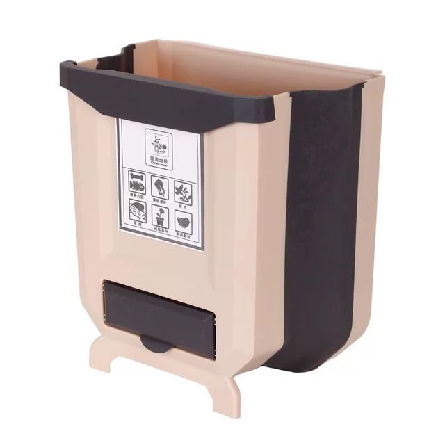 Contenedor Basura Plegable Colgante Cocina