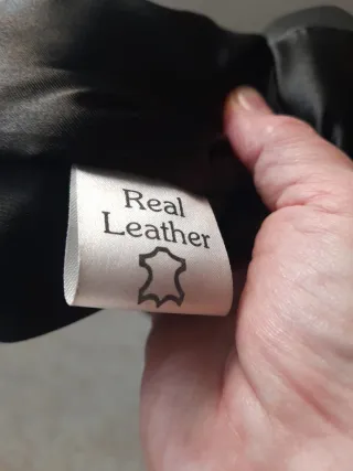 Chaqueton de piel de  hombre Talla L