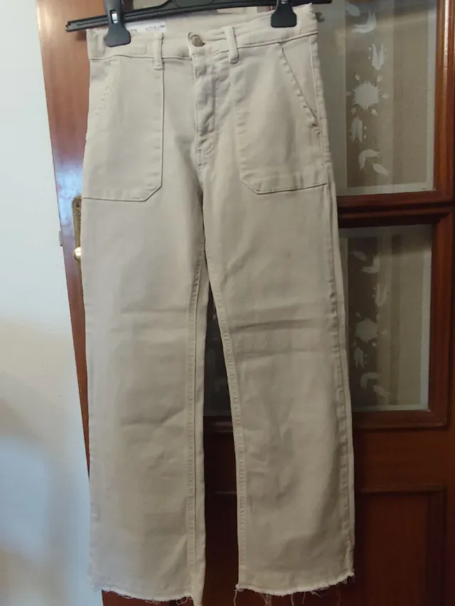 Zara Jeans Niña Talla 11-12 Ancha