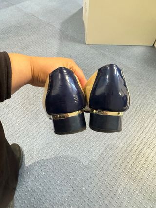 Zapatos Pitillos charol piel mujer talla 37