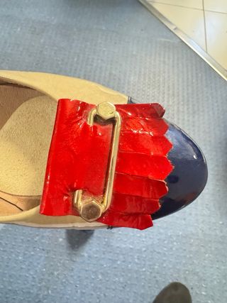 Zapatos Pitillos charol piel mujer talla 37