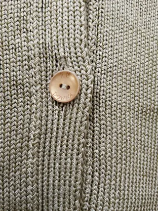 Cardigan donna oro verde taglia unica