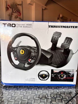 Volante Thrustmaster T80 Ferrari 488 GTB PS5, PC