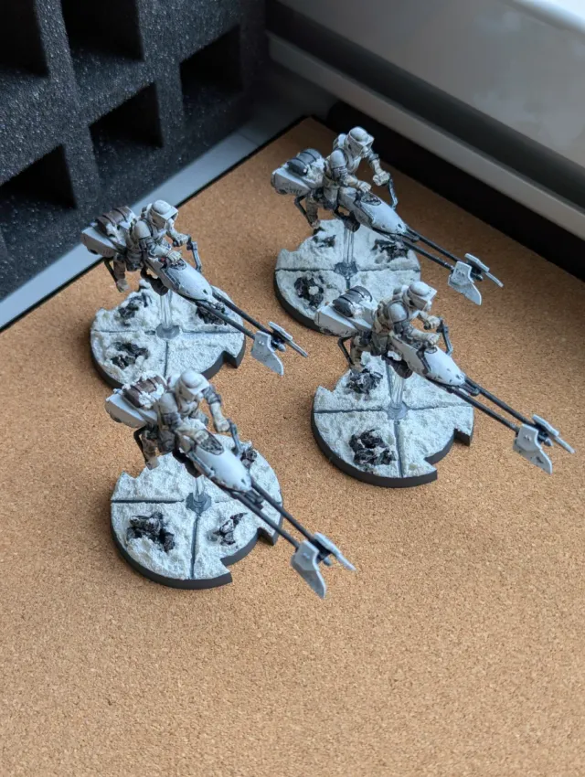 Star Wars Legion Motos Imperio