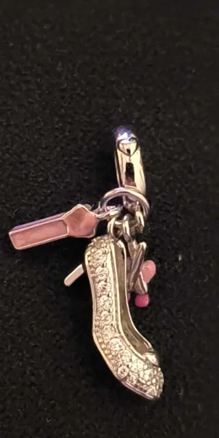 Charm Zapato Tacón y pintalabios