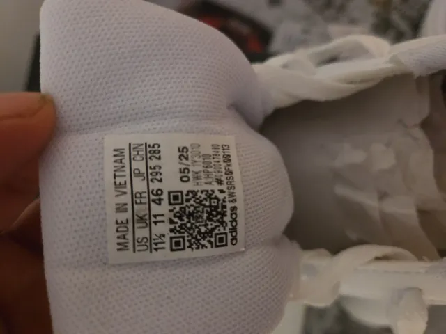 Adidas Playero Blanco y Negro