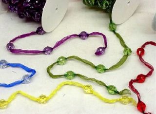 Bobine nastro organza colorato