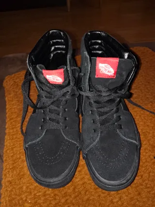 Vans Negras Talla 38.5