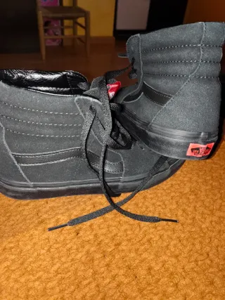 Vans Negras Talla 38.5