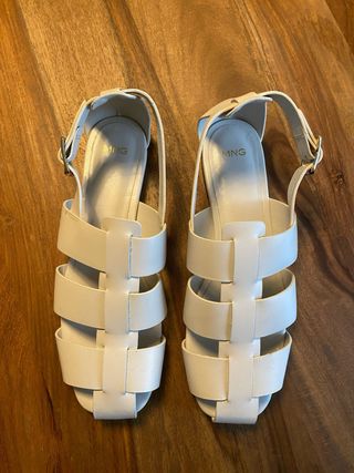 sandalias cangrejeras piel talla 39 nuevas