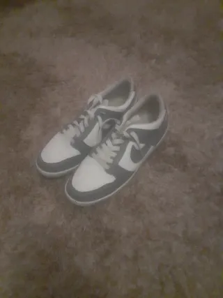 Zapatillas Nike Dunk Grises y Blancas