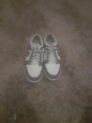 Zapatillas Nike Dunk Grises y Blancas