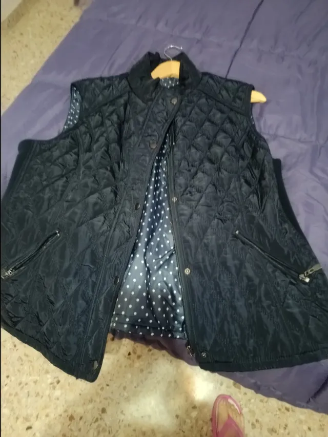 Chaleco azul marino sin estrenar