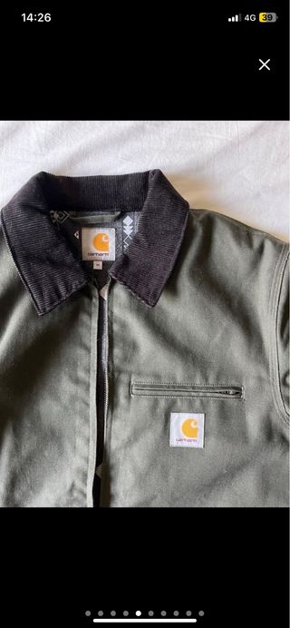 Chaqueta Carhartt Detroit Patrón Azteca Raro