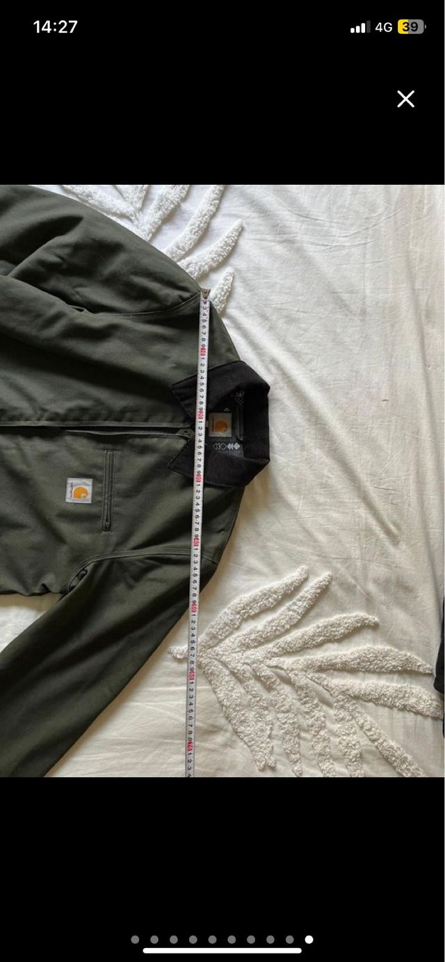 Chaqueta Carhartt Detroit Patrón Azteca Raro