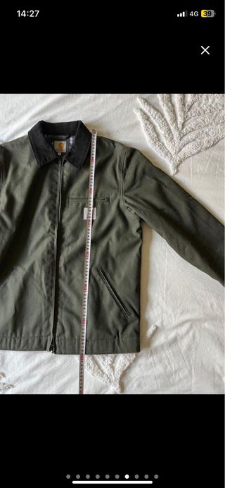 Chaqueta Carhartt Detroit Patrón Azteca Raro