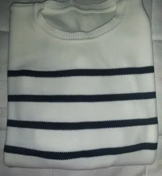 Jersey rayas blanco y negro