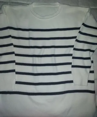 Jersey rayas blanco y negro