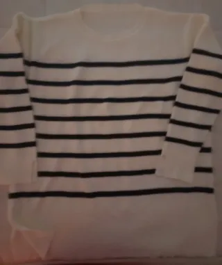 Jersey rayas blanco y negro