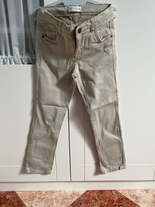 Pantalones beige