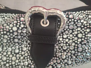 Bolso Pinko Jolene Baby Full Strass