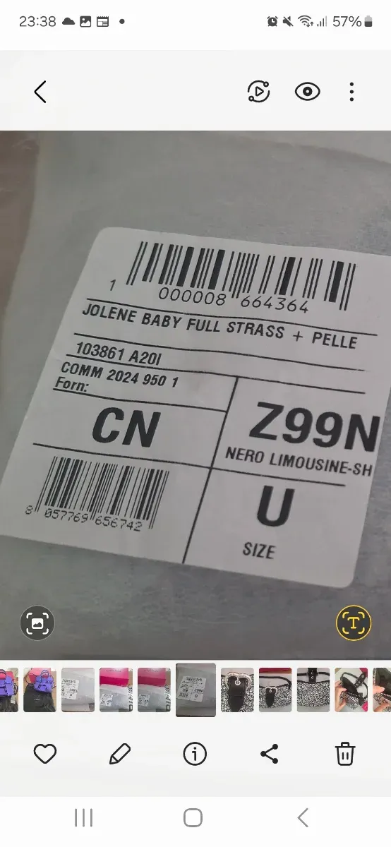 Bolso Pinko Jolene Baby Full Strass