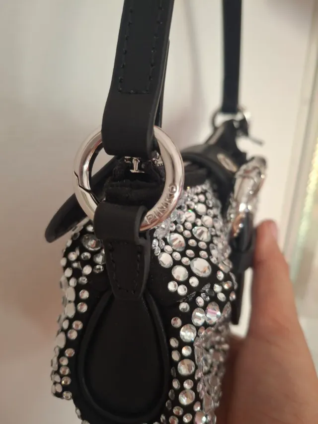 Bolso Pinko Jolene Baby Full Strass