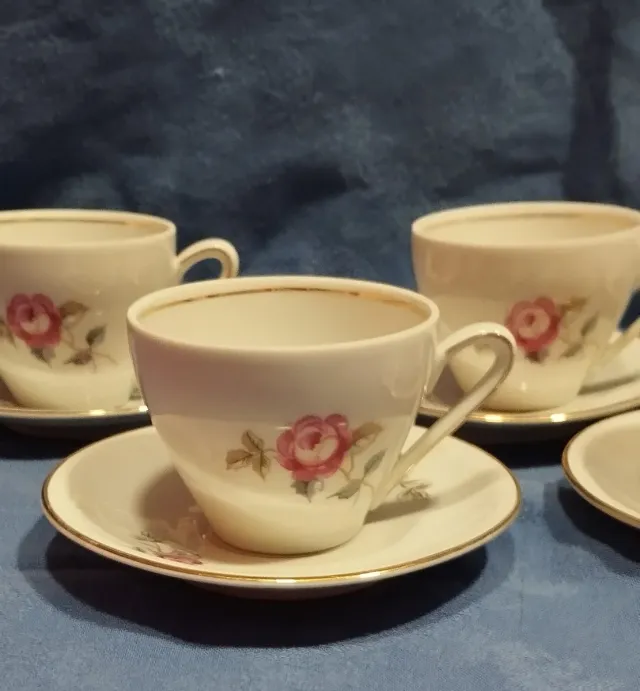 Set 5 Tazzine Konitz Vintage Rose