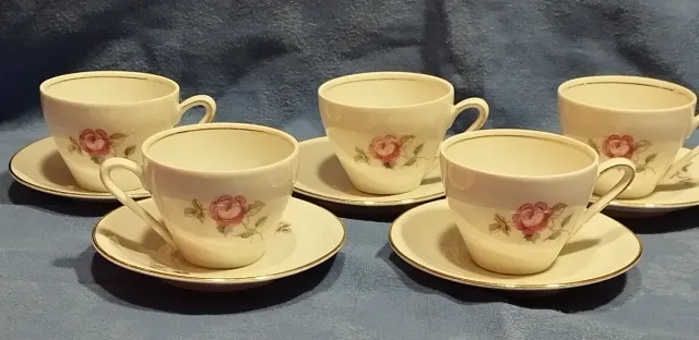 Set 5 Tazzine Konitz Vintage Rose