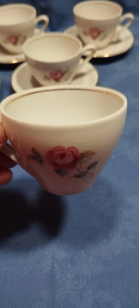 Set 5 Tazzine Konitz Vintage Rose