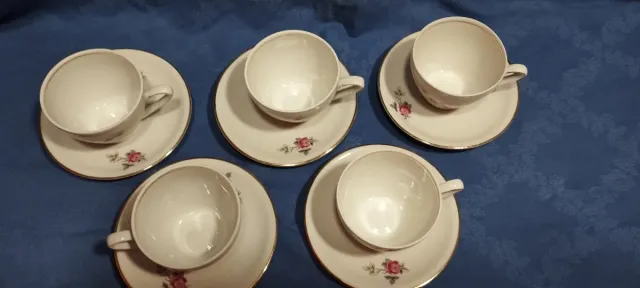 Set 5 Tazzine Konitz Vintage Rose