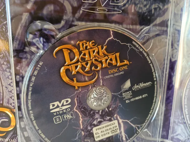 DVD El Cristal Oscuro Edición 25 Aniversario 2 DVD