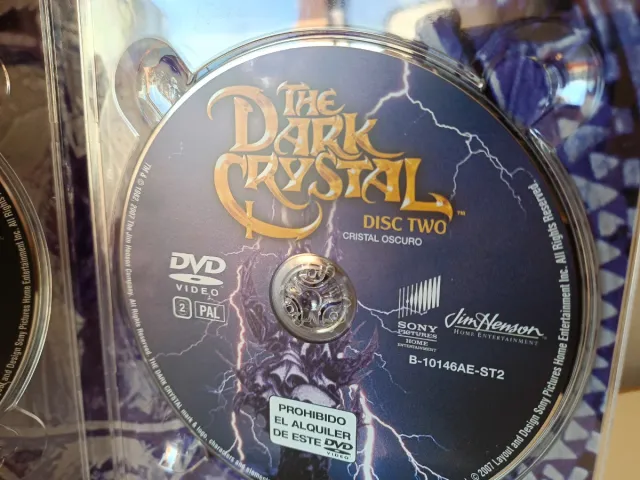 DVD El Cristal Oscuro Edición 25 Aniversario 2 DVD