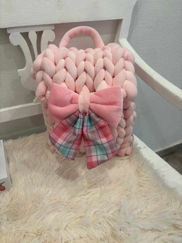 Zainetto Chunky Bag Bambina Rosa