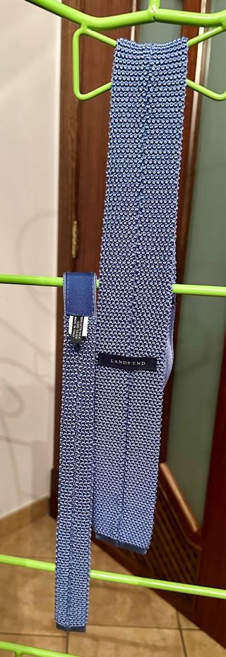 Cravatta in maglia di seta Lands' End