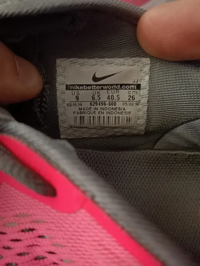 Zapatillas Nike Free Run 5.0 Mujer Rosa