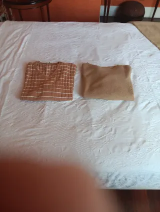 2 Maglioni Beige e Marrone