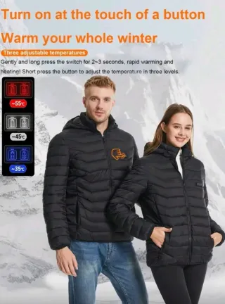 Chaqueta inteligente con calefacción